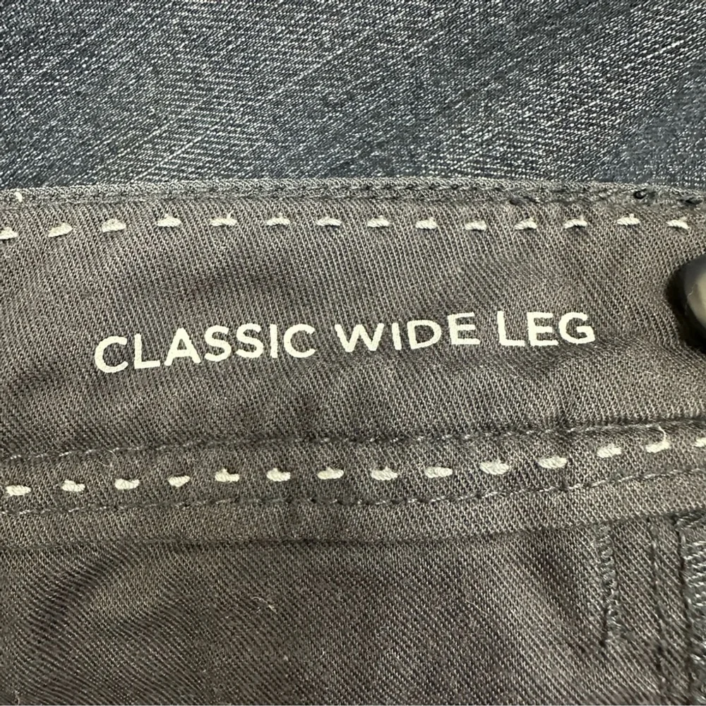 Banana Republic dark wash low rise flare jeans Size 6 wide leg